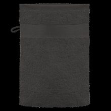 Manopla de baño algodón Dark Grey