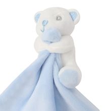 Manta Peluche con Sonajero Blue Bear