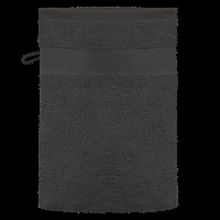 Manopla de baño algodón Dark Grey
