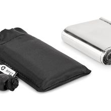 Manta Emergencia 130x210cm con Bolsa Negro