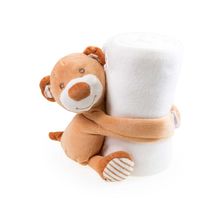 Manta infantil polar con sujeción de tierno osito de peluche Oso