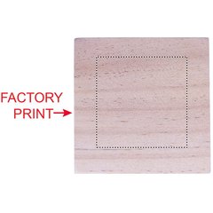 Maceta de madera con semillas de menta | Derecha | 50 x 50