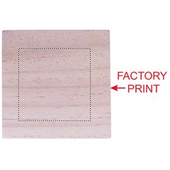 Maceta de madera con semillas de menta | Izquierda | 50 x 50