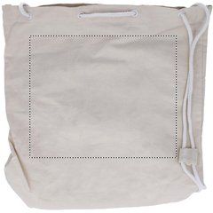 Macuto de lona de algodón natural 200 gr/m2 | Lado 2 | 300 x 250