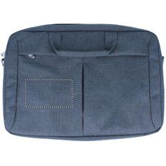 Maletín poliéster 360D para ordenador 15' | Frontal Izquierdo | 120 x 70