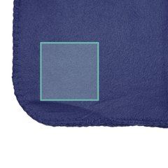 Manta de forro polar con funda | ZONA1 | 100 x 100