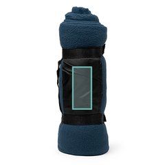 Manta polar anti-pilling con asa | ZONA2 | 110 x 70