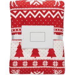 Manta polar estampado invernal | INLAY PAD | 80 x 50