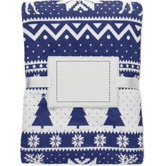 Manta polar estampado invernal | INLAY SCREEN | 130 x 100