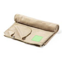 Manta Polar Fleece RPET | En una esquina | 100 x 100