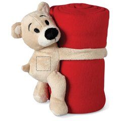 Manta polar para niños con osito | BACK SIDE 1 | 30 x 30