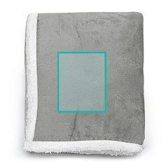 Manta polar de poliéster sintético de 380 g | ZONA2 | 100 x 80