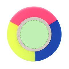 Marcador Fluorescente Redondo | Area 6 | 35 x 35