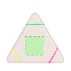 Marcador fluorescente triple | Area 4 | 30 x 30