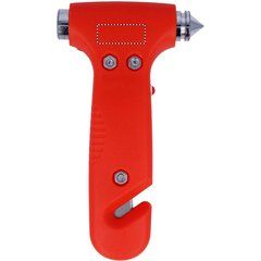 Martillo de Emergencia LED y Cúter | BACK HEAD | 25 x 10