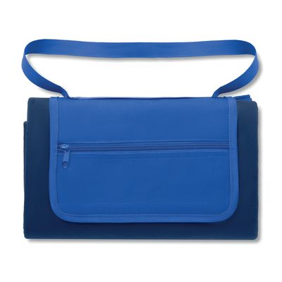 Mantel impermeable de picnic en bolsa Azul