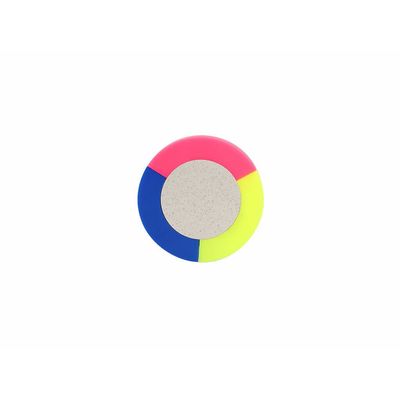 Marcador Fluorescente Redondo Natu