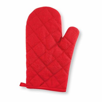 Manopla de Algodón y Poliéster EPI Rojo