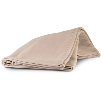 Manta Polar Cálida Beige