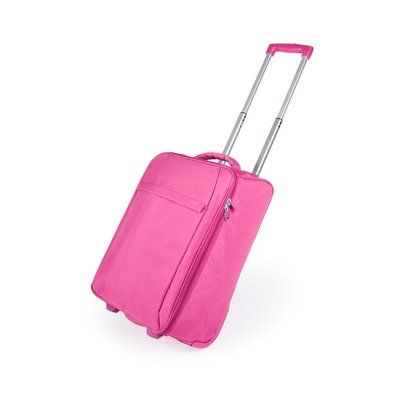 Maleta Trolley Plegable Fucsia