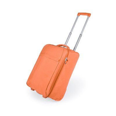 Maleta Trolley Plegable Naranja