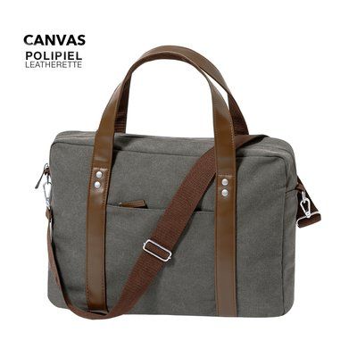 Maletín Canvas Gris