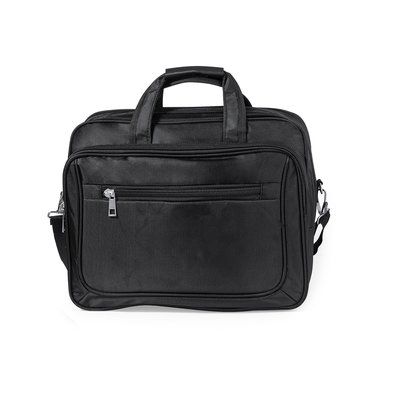 Maletín negro con bolsillo acolchado para portatil 14' Neg