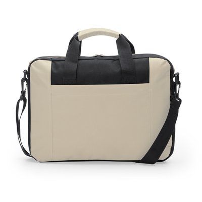 Maletín portaordenador con bolsillo exterior Crudo Talla Única Adulto
