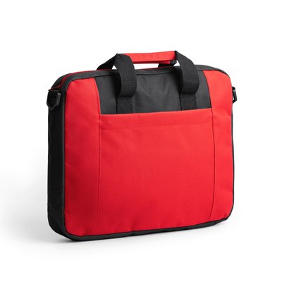 Maletín portaordenador con bolsillo exterior