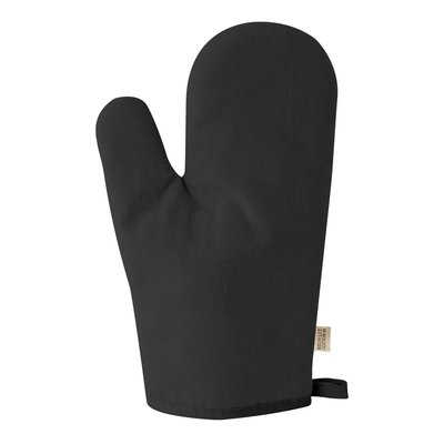 Manopla de Algodón Reciclado EPI Negro