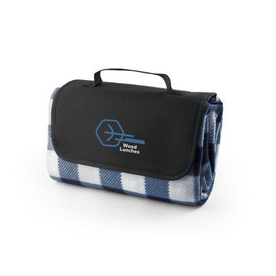 Manta con estampado de cuadrados picnic