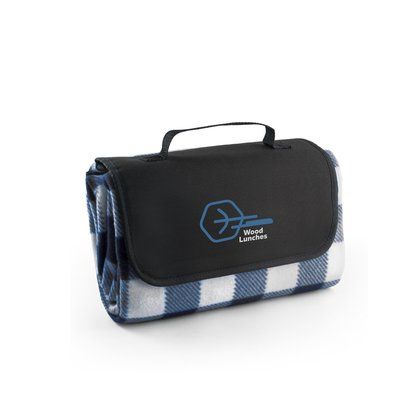 Manta con estampado de cuadrados picnic