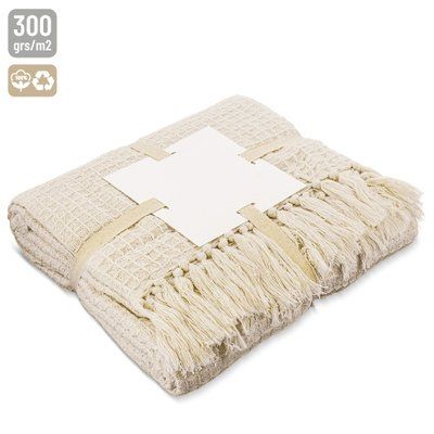 Manta pareo de algodón reciclado