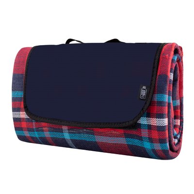 Manta Picnic de Cuadros Acrílica 130x150 Rojo