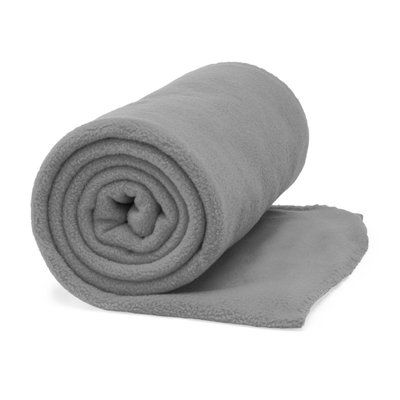 Manta polar 180 g con anti-pilling Gris Vigore Talla Única Adulto