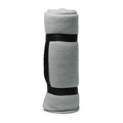 Manta polar anti-pilling con asa Gris Vigore