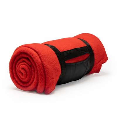 Manta polar anti-pilling con asa