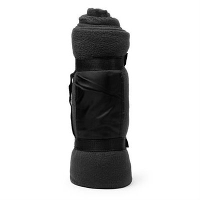 Manta polar anti-pilling con asa