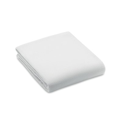 Manta Polar RPET 130g 120x150 Blanco