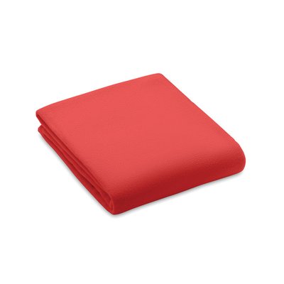 Manta Polar RPET 130g 120x150 Rojo