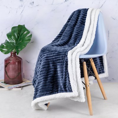 Manta suave y cálida bicolor 440g/m2