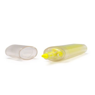 Marcador amarillo flúor
