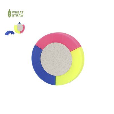 Marcador Fluorescente Redondo