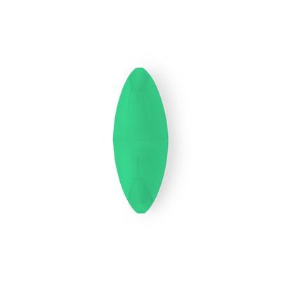 Marcador ovalado de colores publicitario Verde
