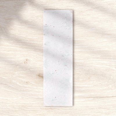 Marcapáginas con papel de semillas 200gr a 2 caras