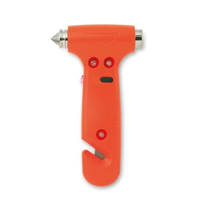 Martillo de Emergencia LED y Cúter