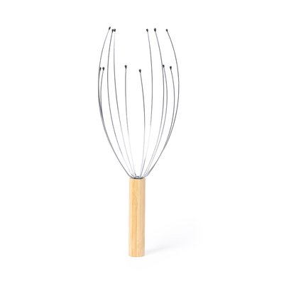 Masajeador Bambú con Varillas Metal