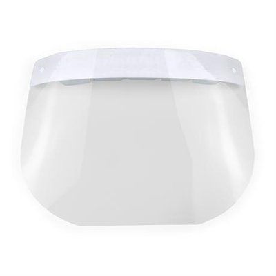 Máscara facial con pantalla PET Blanco UNICA