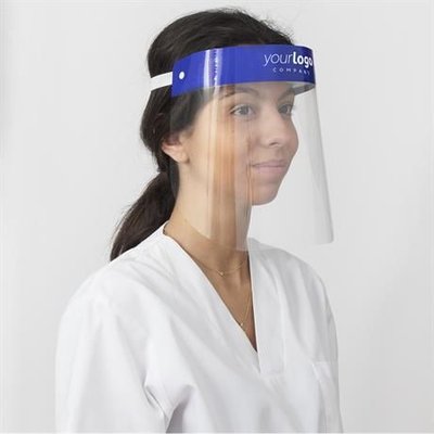 Máscara facial con pantalla PET