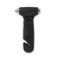 Martillo de Emergencia LED y Cúter Negro